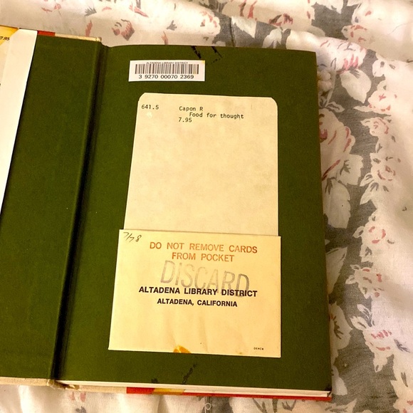 FOOD FOR THOUGHT RESURRECTING THE ART OF EATING by ROBERT FARRAR CAPON - Picture 3 of 7